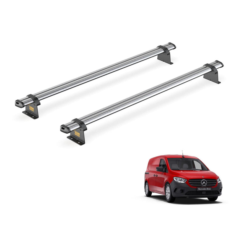 Van Guard Ulti Bar Trade 2 Bars Roof Rack For The Mercedes Citan 2022+