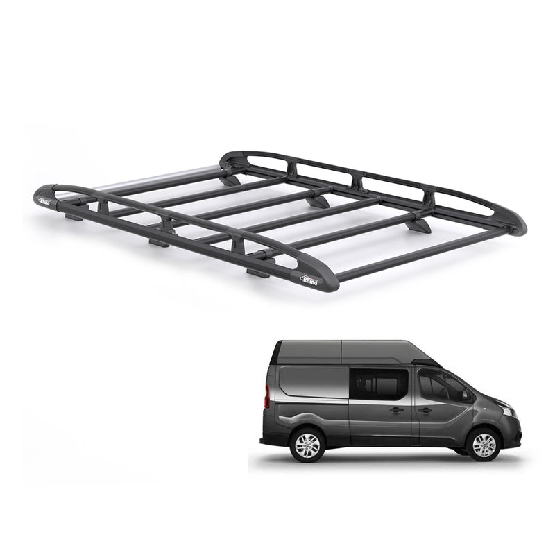 Vauxhall Vivaro (2014-2019) - Rhino KammRack Black Roof Rack