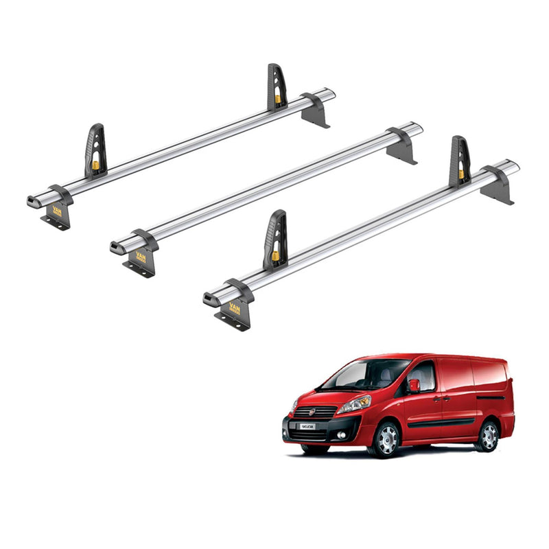 Fiat Scudo (2007-2016) - 3 Van Guard Ultibar Plus Roof Bars