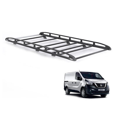 Nissan NV300 (2016-2021) - Rhino KammRack Black Roof Rack
