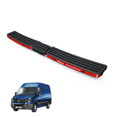 VW Crafter (2006-2017) Black Triple AccessStep - With Reverse Sensors