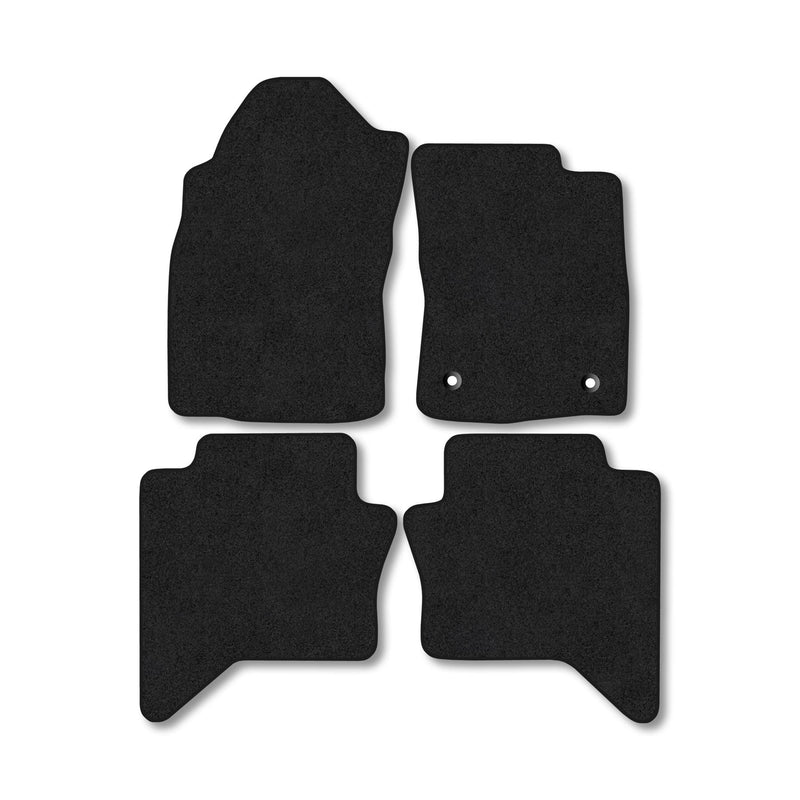 Toyota HiLux 2016-2020 Carpet Floor Mats [a manual gearbox]