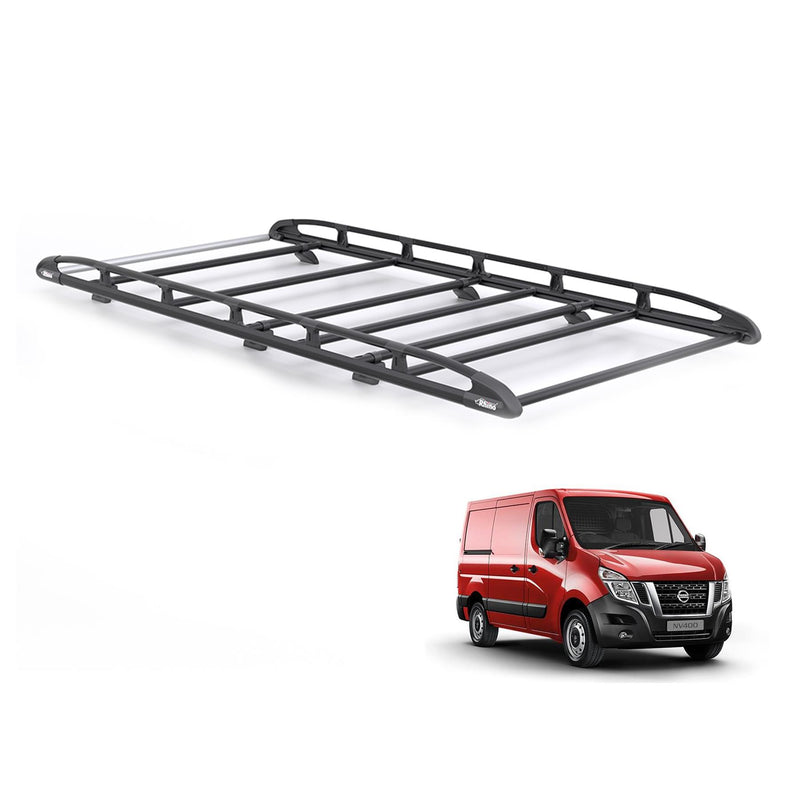 Nissan NV400 (2010-2021) - Rhino KammRack Black Roof Rack