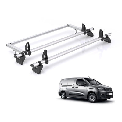 Peugeot Partner (2018 onwards) - Rhino Kammbar Pro Roof Bars
