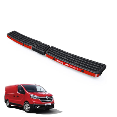 Renault Trafic (2014-) Black Triple AccessStep - With Reverse Sensors
