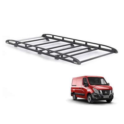 Nissan NV400 (2010-2022) - Rhino KammRack Black Roof Rack
