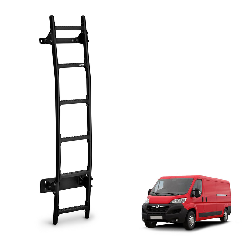 Vauxhall Movano Rear Door Ladder for 2021+ (H1 Roof) Models - (BL6-LK37)