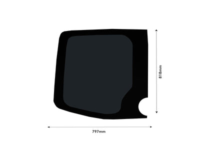 Mercedes Sprinter (2006-2018) - Rear Door Dark Tint Windows