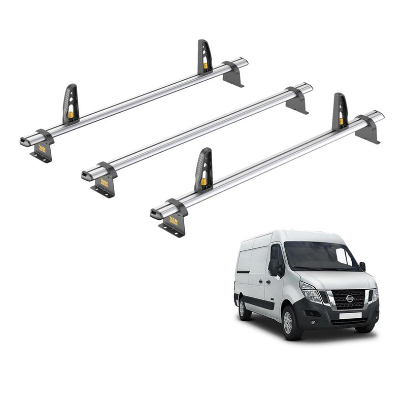 Nissan NV400 (2010-2021) - 3 Van Guard Ultibar Plus Roof Bars