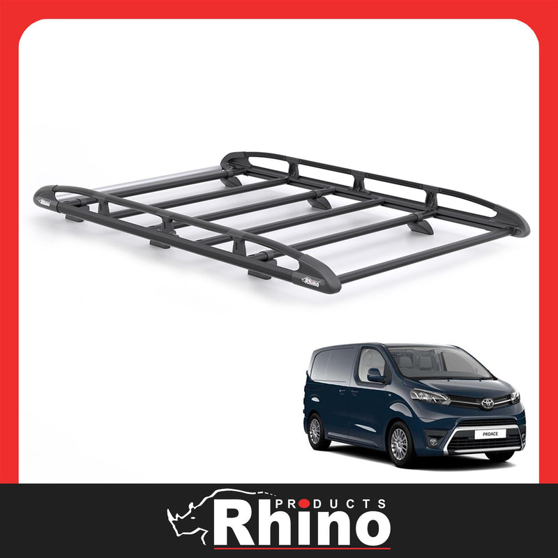 Toyota Proace (2016-2024) - Rhino KammRack Black Roof Rack