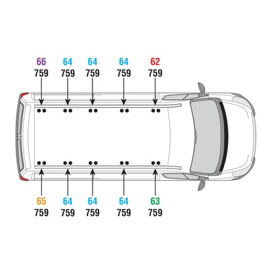 Vauxhall Movano (2010-2021) - Van Guard Ulti Roof Rack