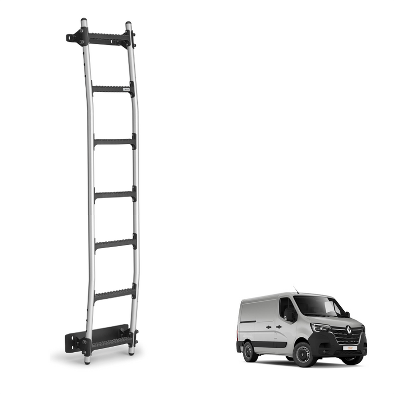 Rhino Aluminium (2010-2024) 7 Step Rear Door Ladder