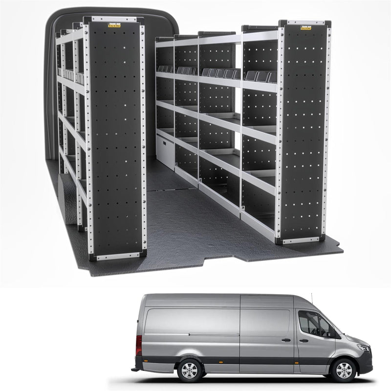 Mercedes Sprinter Van Guard Racking - Driver + Passenger Side [Silver Pack]