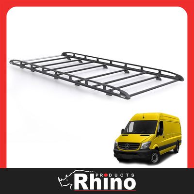 Mercedes Sprinter (2006-2018) - Rhino KammRack Black Roof Rack