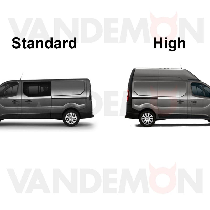Vauxhall Vivaro (2014-2019) - Rhino KammEdge Roof Rack