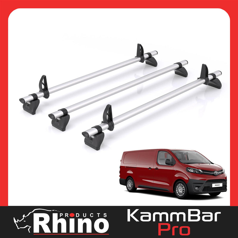 Toyota ProAce (2016 onwards) - Rhino Kammbar Pro Roof Bars