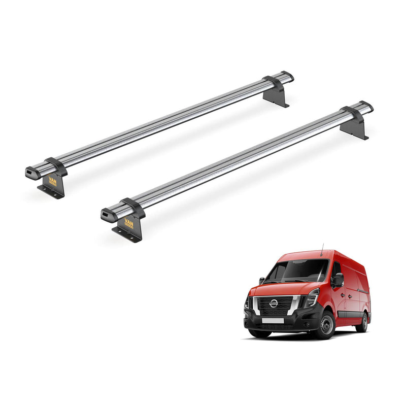 Van Guard Ulti Bar+ 2 Bars Roof Rack For The Nissan Interstar 2022+
