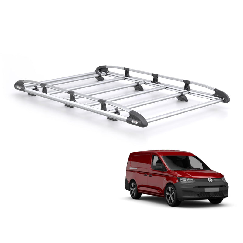VW Caddy Roof Rack for 2020+ Maxi Model [Tailgate] Rhino KammRack