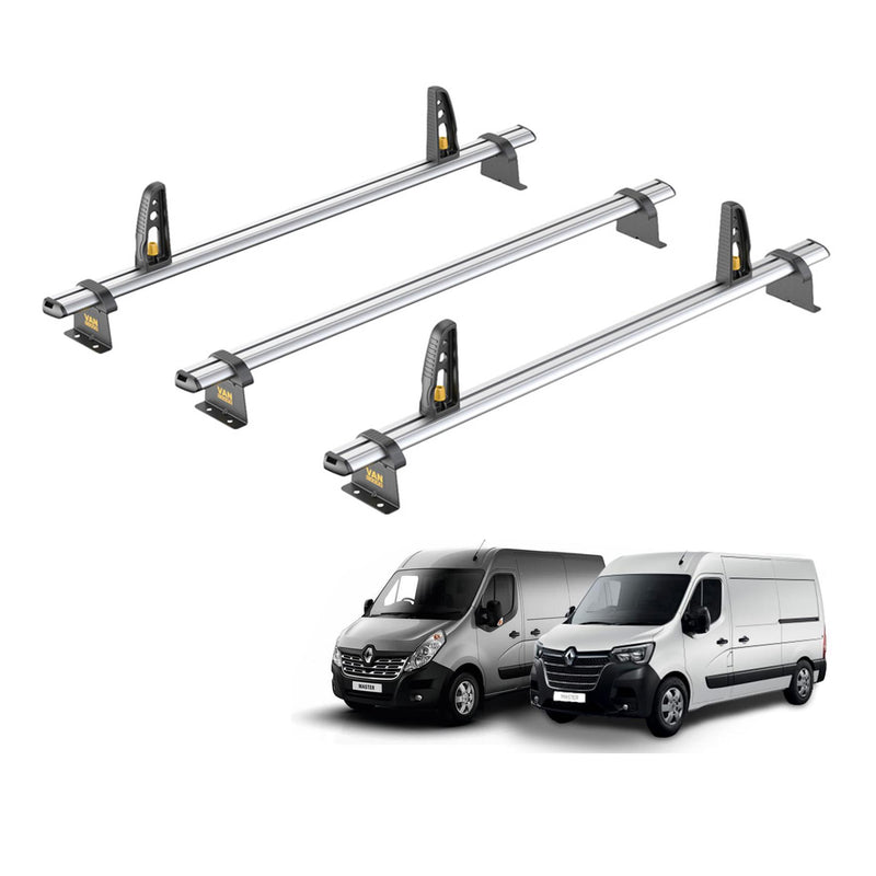 Renault Master (2010-2024) - 3 Van Guard Ultibar Plus Roof Bars