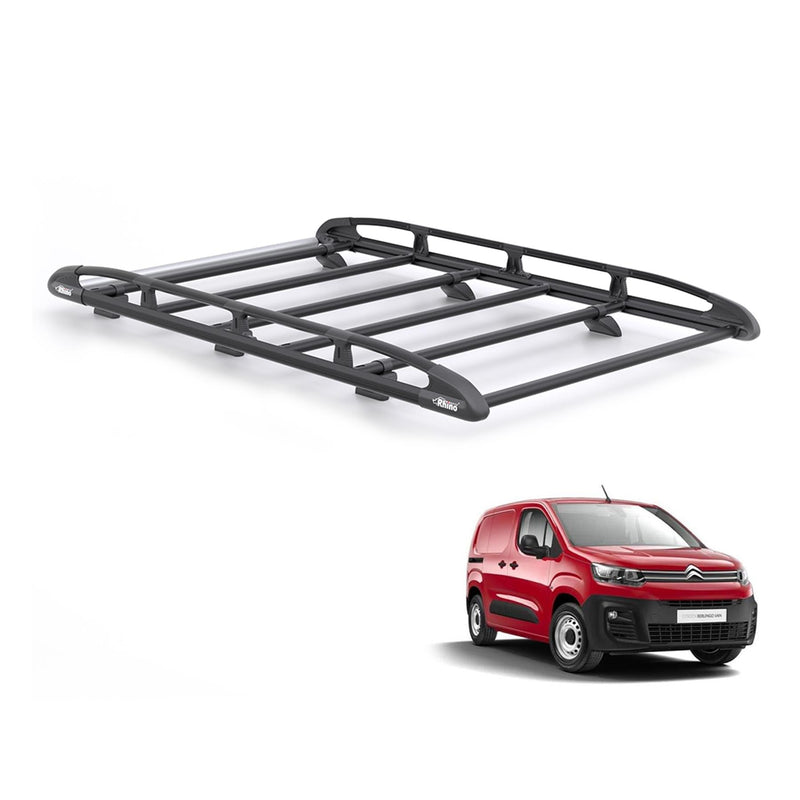 Citroen Berlingo (2018-) - Rhino KammRack Black Roof Rack