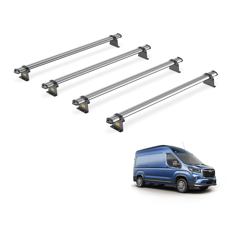 Van Guard Ulti Bar Trade 4 Bars Roof Rack For The Maxus Deliver 9 2020+
