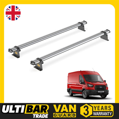 Ford Transit (2013-2024) - 2 Van Guard Ultibar Trade Roof Bars