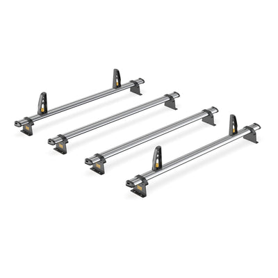 Vauxhall Vivaro Roof Rack for 2014-2019 4x Roof Bars + Loadstops Van Guard Trade