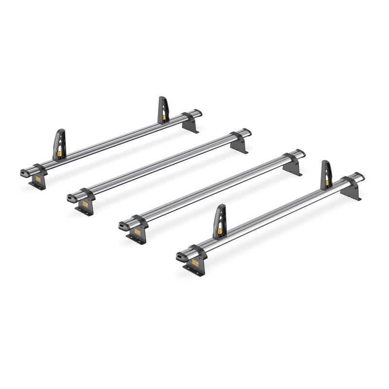 Vauxhall Vivaro Roof Rack for 2014-2019 4x Roof Bars + Loadstops Van Guard Trade