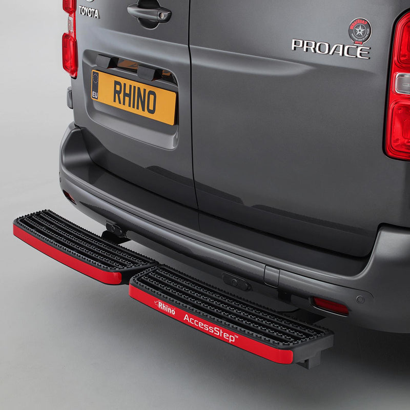 Ford Transit (2013-2024) Custom Yellow Triple AccessStep - No Reverse Sensors