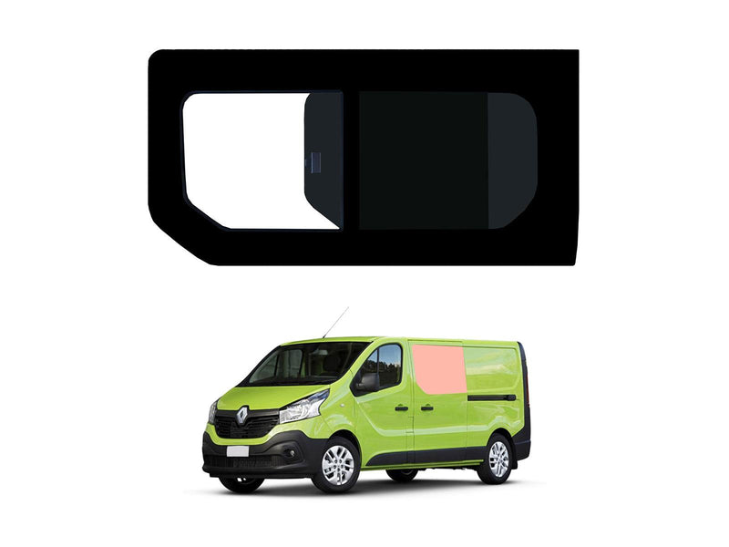 VD Glass - Renault Trafic 2014- Lh Side Open Tint