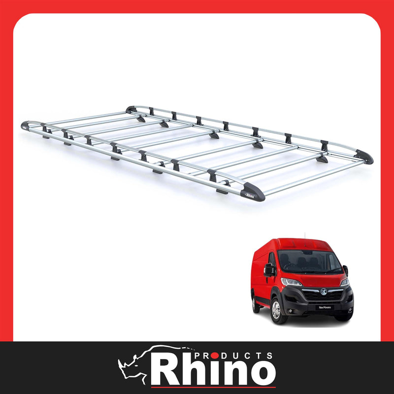 Vauxhall Movano (2021-) - Rhino KammRack Black Roof Rack
