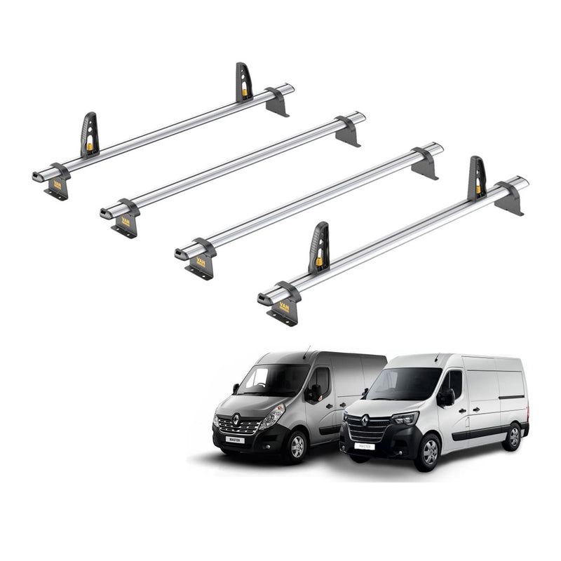 Renault Master (2010-2024) - 4 Van Guard Ultibar Plus Roof Bars