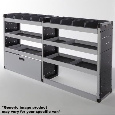 Peugeot Boxer Van Guard Racking - Driver Side [Silver Pack]