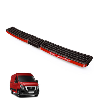Nissan NV400 (2010-2021) Black Triple AccessStep - No Reverse Sensors