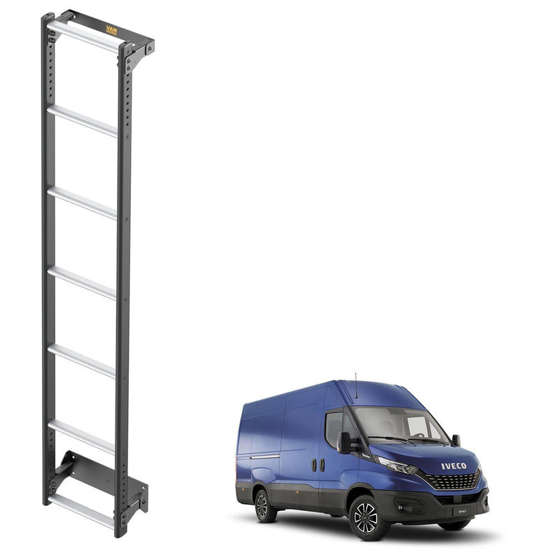 Van Guard 7-Step ULTILadder Rear Door Van Ladder for Iveco Daily (2014 on) H2/H3