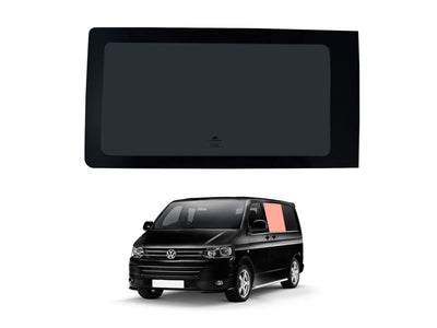 VW Transporter T5 (2003-2015) Passenger Side Fixed Window Privacy Camper Glass