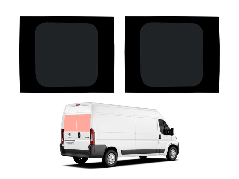 VD Glass - Peugeot Boxer 2006 - Rear Door Tint