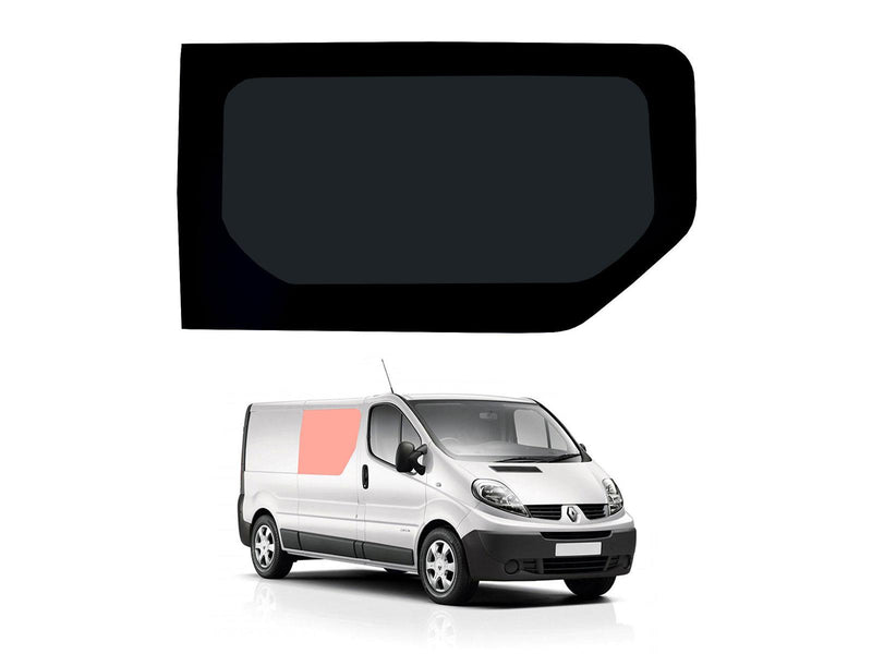 Renault Trafic (2001-2014) Driver Side Fixed Window Privacy Camper Glass