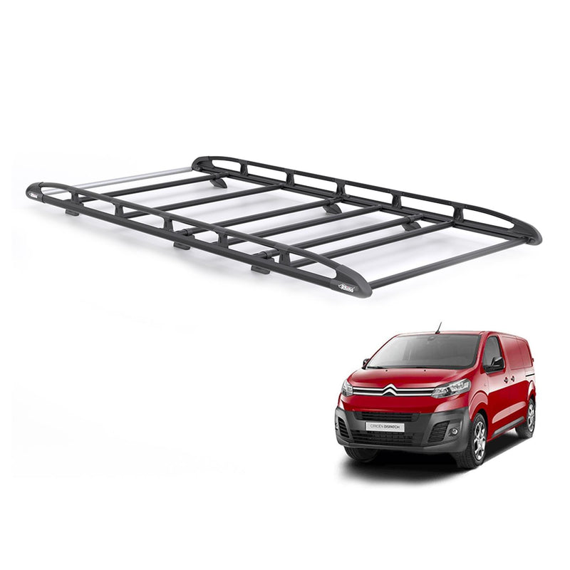 Citroen Dispatch (2016-) - Rhino KammRack Black Roof Rack