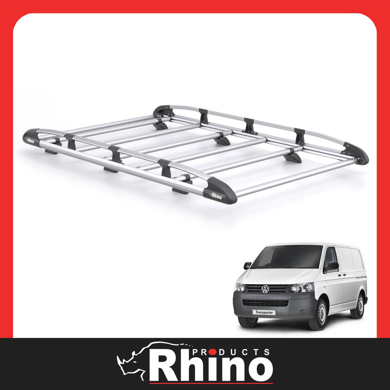 VW Transporter Roof Rack for 2003-2015 SWB [Tailgate] Rhino KammRack