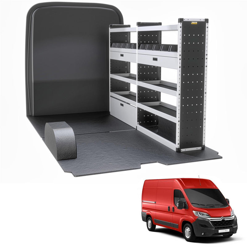 Citroen Relay Van Guard Racking - Driver Side [Gold Pack]