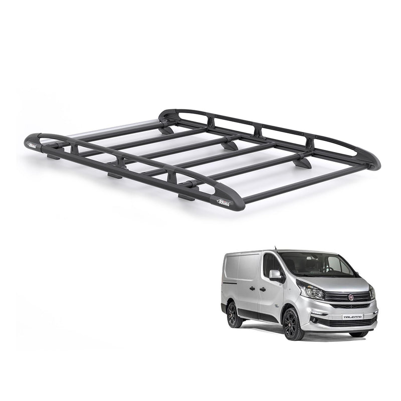 Fiat Talento (2016-2020) - Rhino KammRack Black Roof Rack