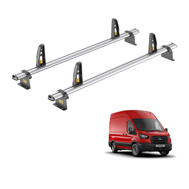 Ford Transit (2013-2024) - 2 Van Guard Ultibar Plus Roof Bars