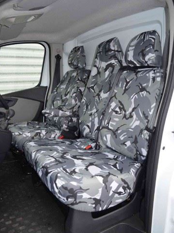 Seat Covers Urban Camofor Nissan Nv300