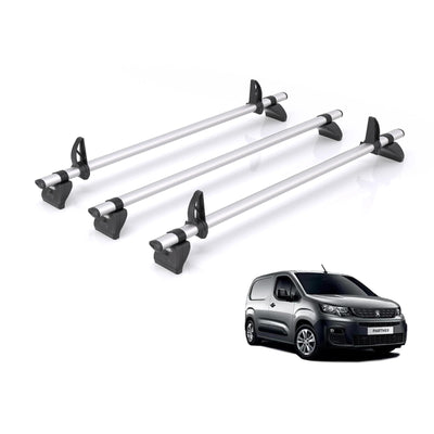 Peugeot Partner (2018 onwards) - Rhino Kammbar Pro Roof Bars