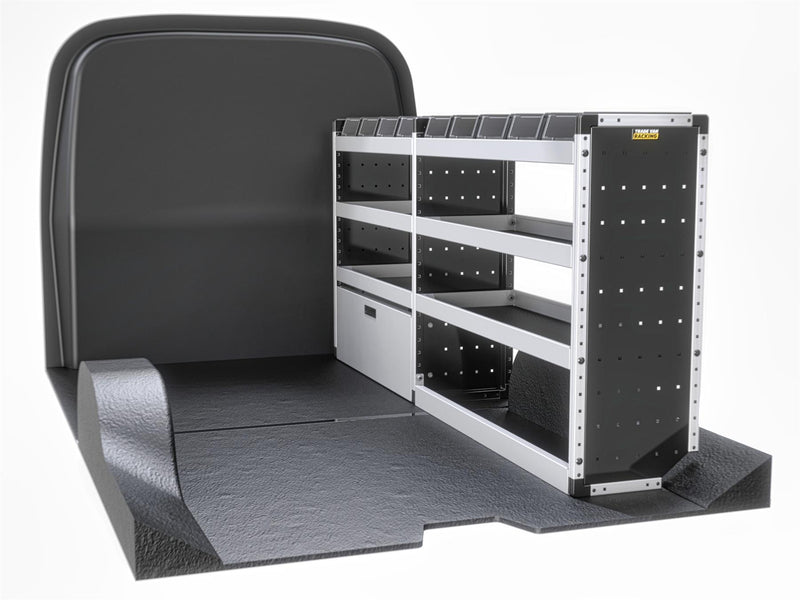 Vauxhall Vivaro Van Guard Racking - Driver + Passenger Side [Silver Pack]