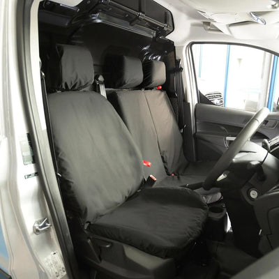 Seat Covers Black for Ford Transit Connect (2018-2023)