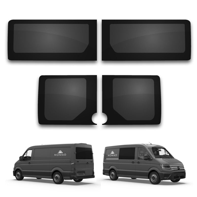 MAN TGE (2017- ) Fixed Driver & Passenger With Rear Dark Tint Windows Camper Van Glass
