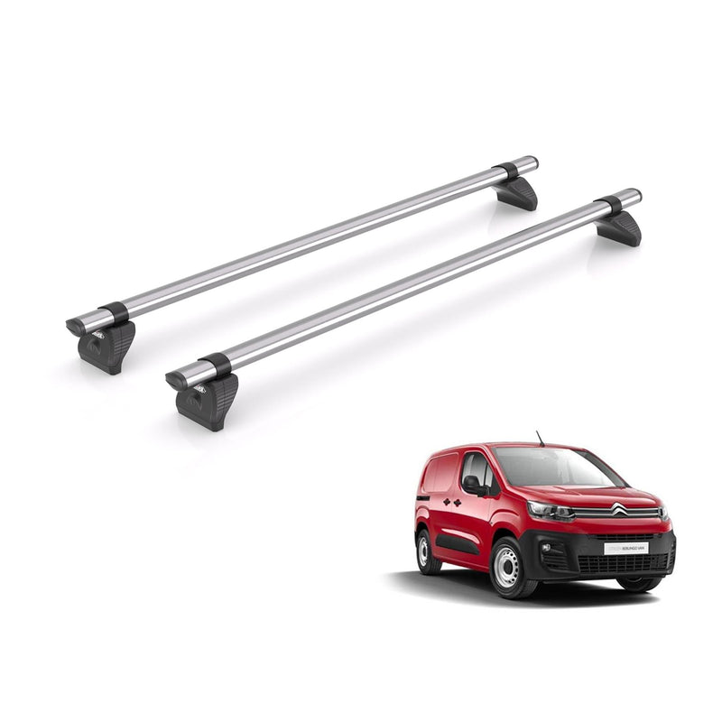 Citroen Berlingo Roof Rack for 2018+ M Wheelbase 2 Roof Bars Rhino Kammbar Fleet