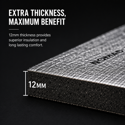 Foil Backed Foam 12mm
